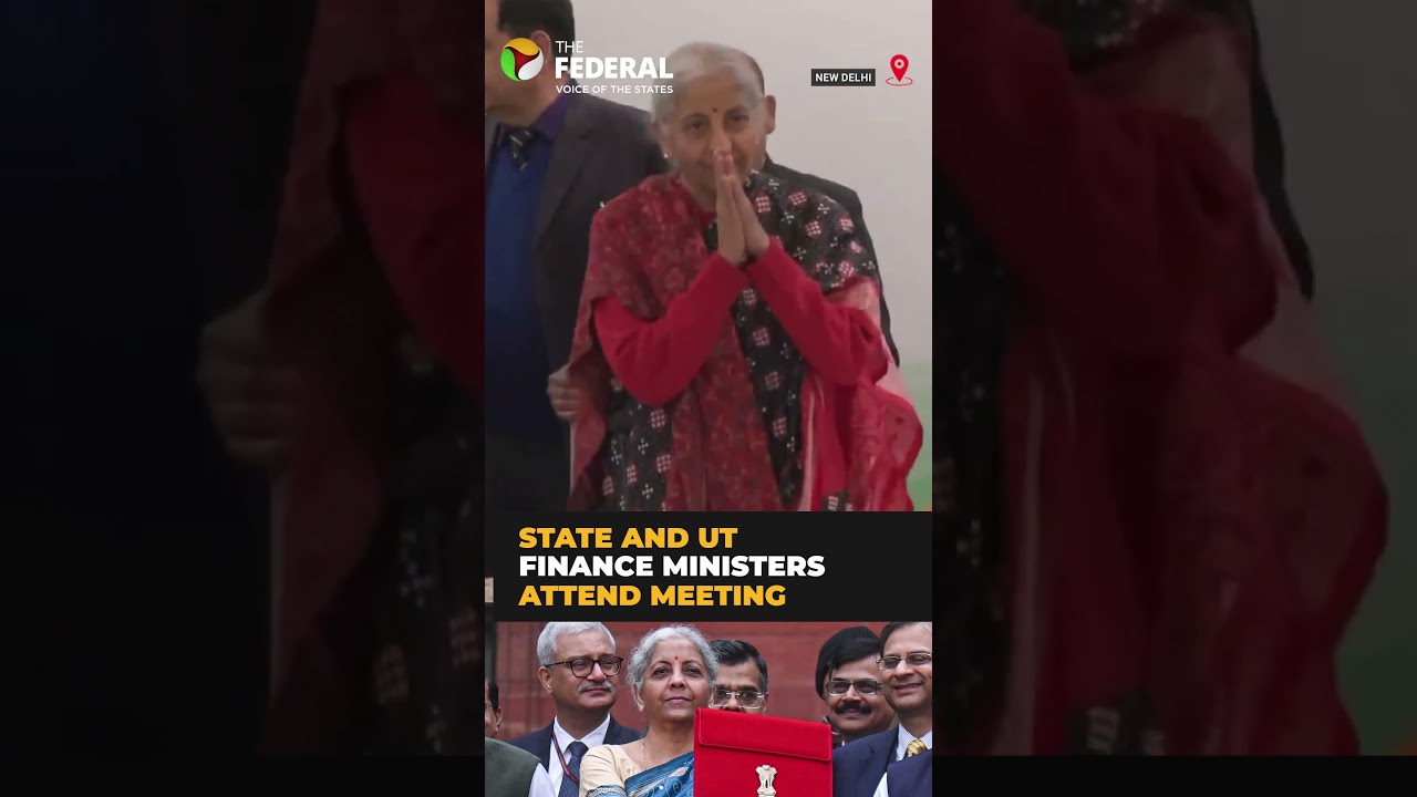 Pre-Budget meet: Nirmala Sitharaman consults states ahead of Union Budget | #shorts