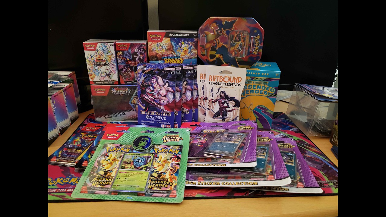 Birthday Stream. Opening +50 packs of pokemon cards. Ascended Heroes, Prismatic Evolutions, etc!