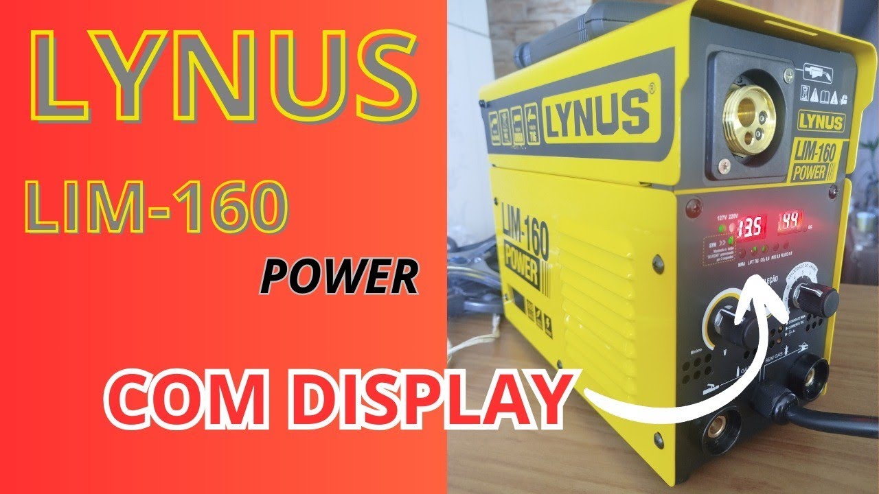LYNUS LIM 160 POWER COM DISPLAY É BOA?