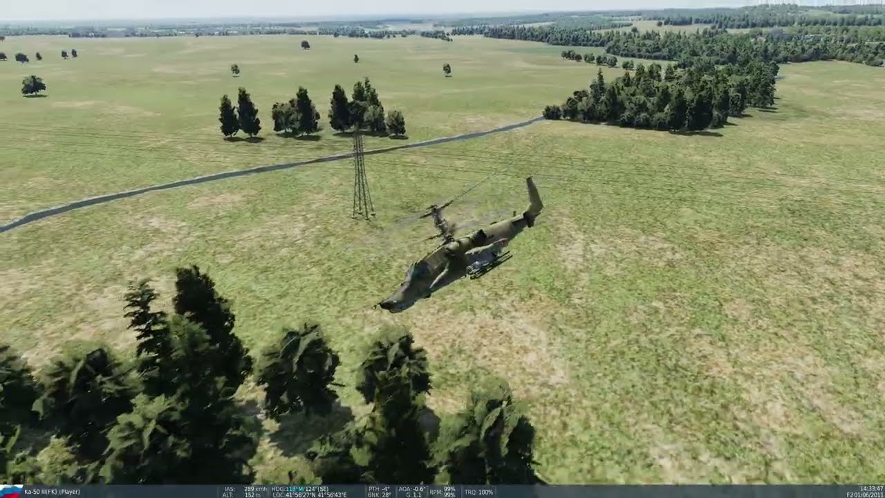 DCS KA-50 III Black Shark - Convoy Hunt - Attempt 7 - Fail