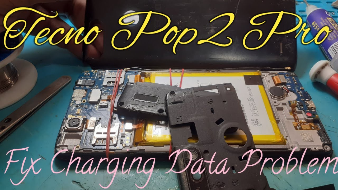 Tecno Pop 2 Pro Charging Data Problem Fix