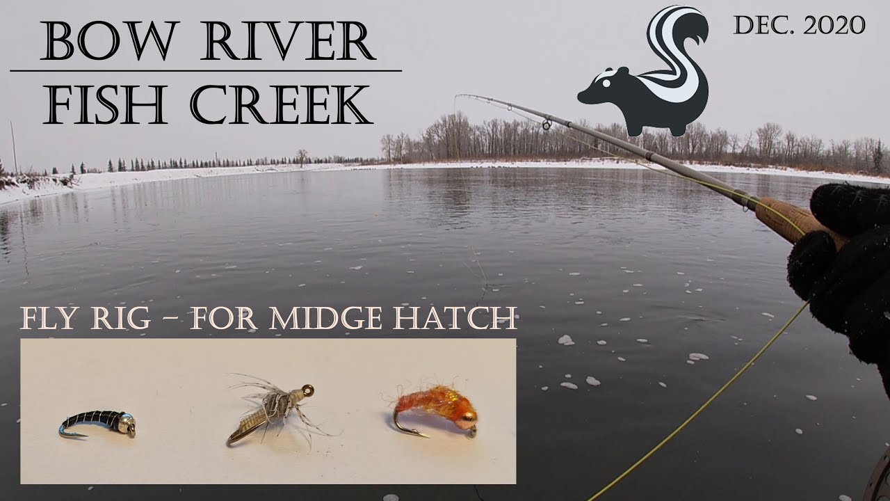 Failing to Imitate the Midge Hatch - Winter Fly Fishing the Bow River at Fish Creek [Dec. 26 2020]