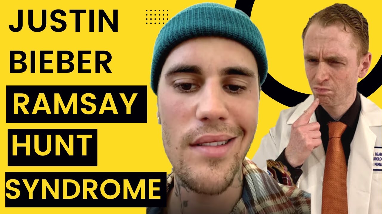 Neurologist Explains Justin Bieber's Ramsay-Hunt Syndrome (VZV Facial Paralysis)