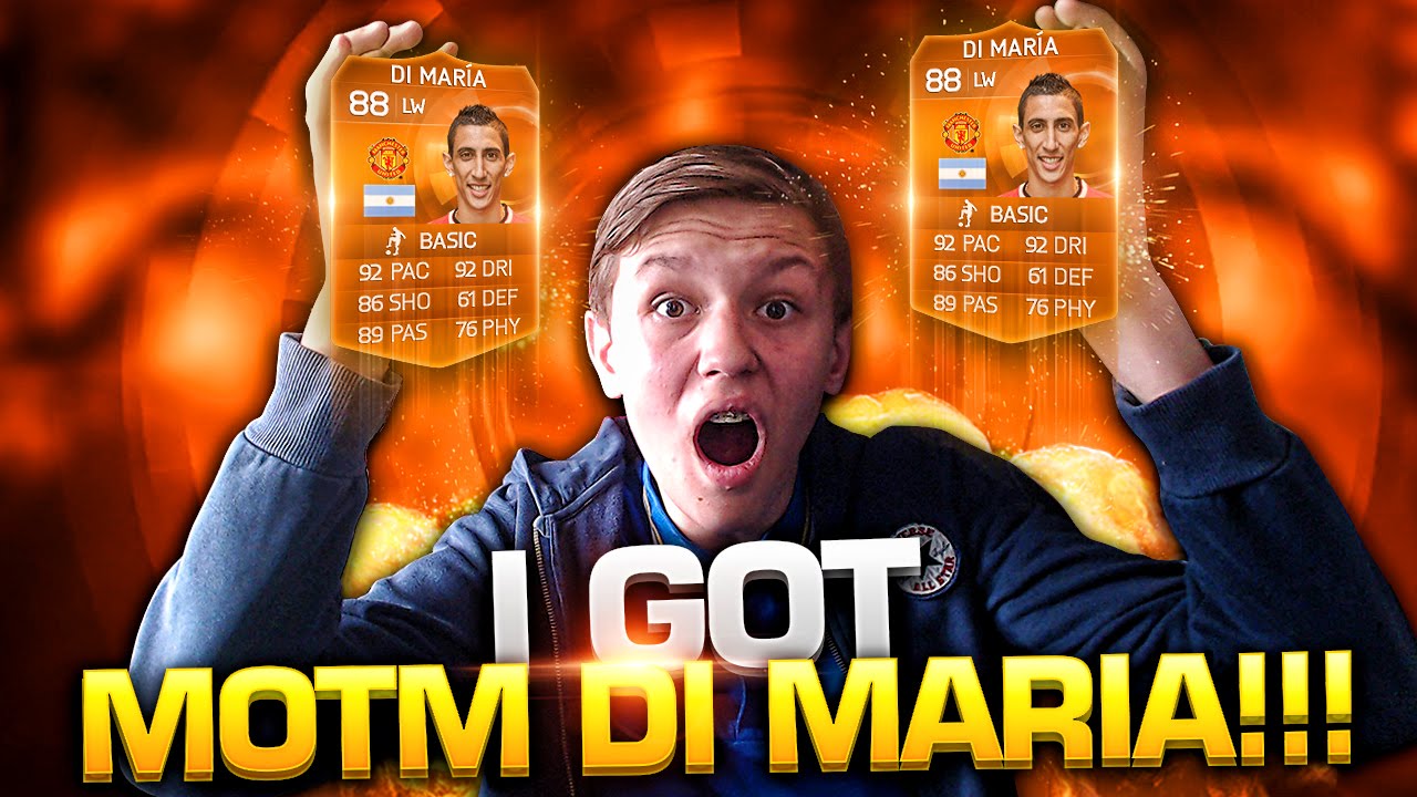 I GOT MOTM DI MARIA!!!! FIFA 15 ULTIMATE TEAM