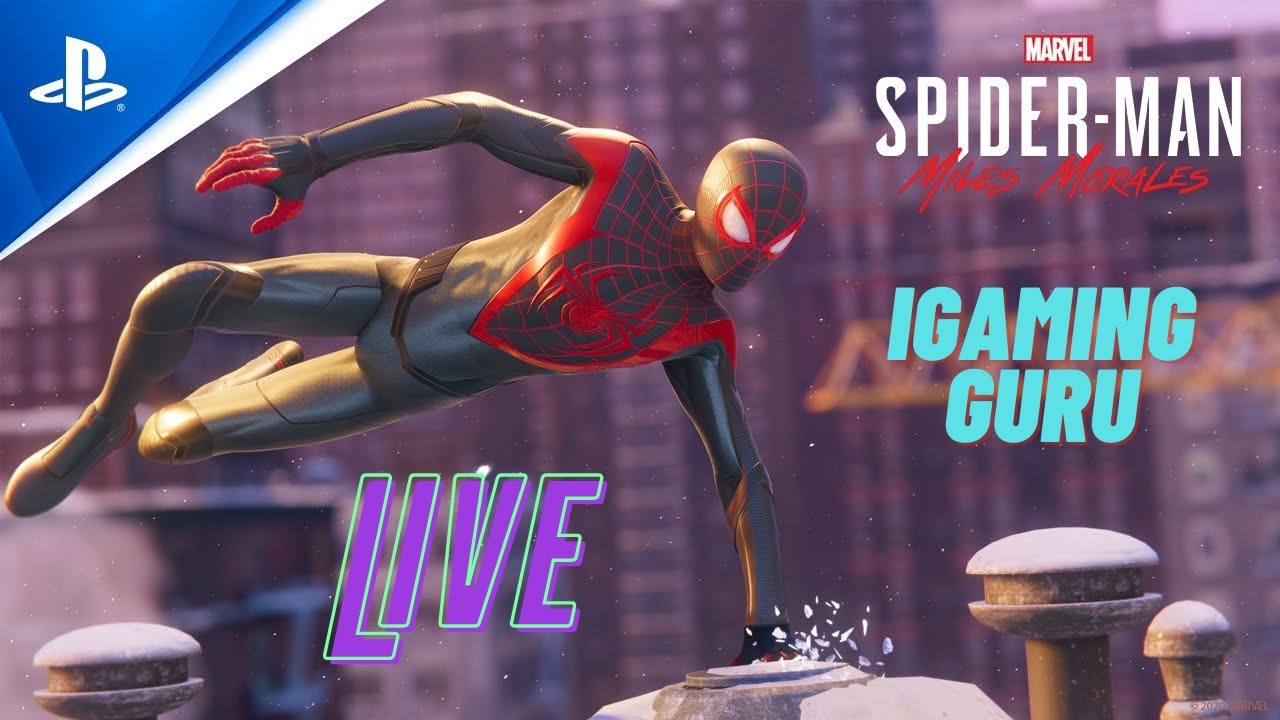 Spiderman  PS4 🔴 LiveStream || #spiderman_miles_morles #igamingguru  #Telugustreamer #Telugugamer