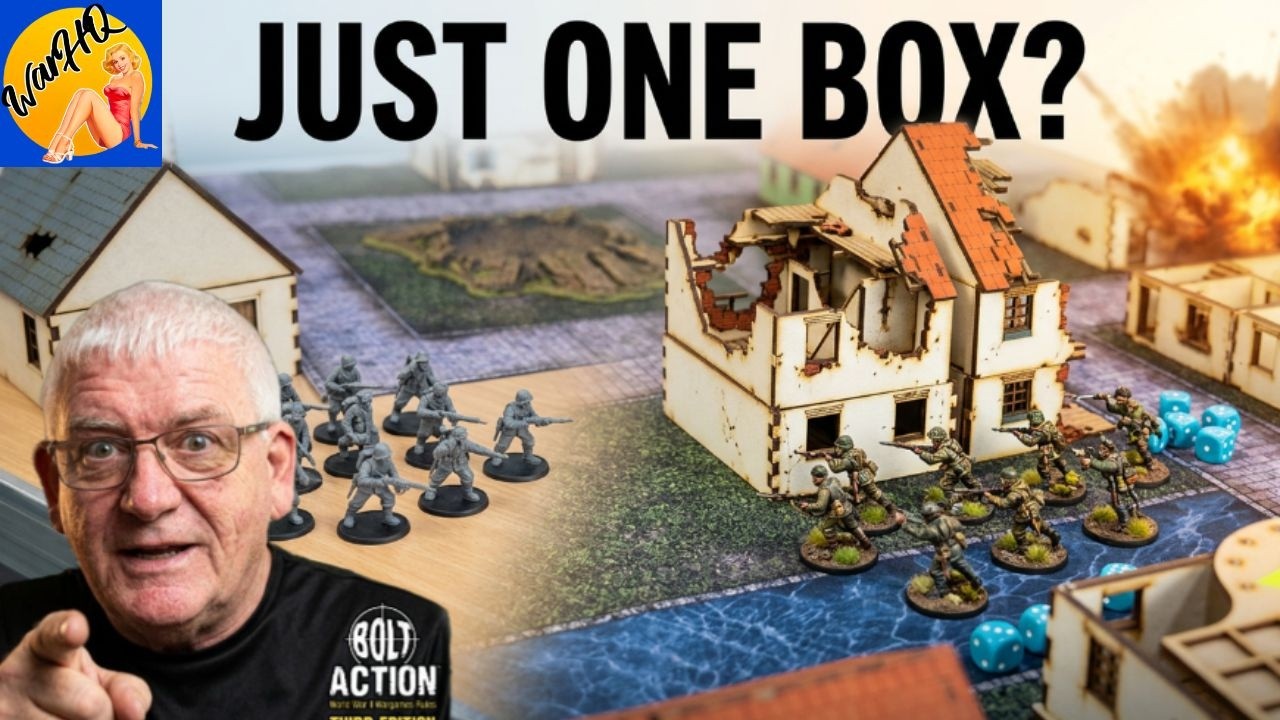 Your First Bolt Action Battle Report &mdash; 500pts One Box Challenge  Bolt Action V3