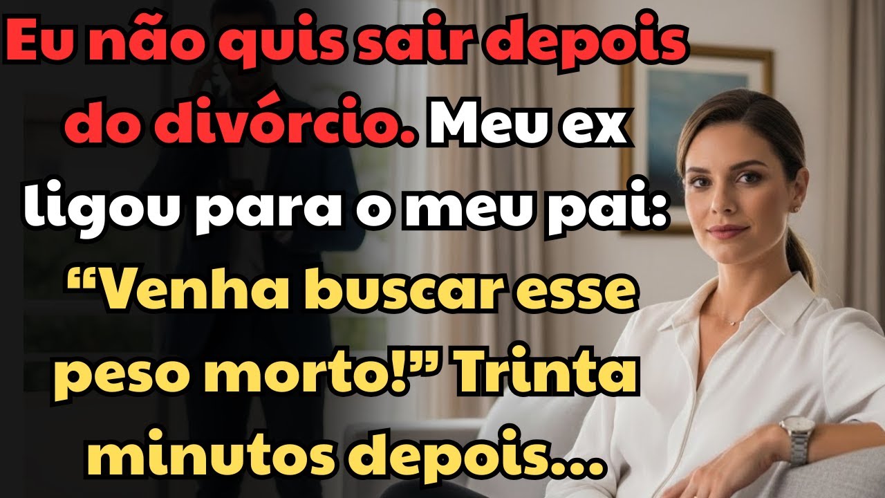 "Venha buscar sua filha problemática". Mal sabia ele que o pai dela era um gênio.