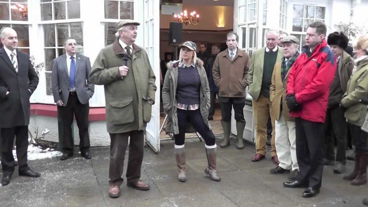 Salmon Fishing Scotland Tay Salmon Season Opening Event at Dunkeld, Perthshire, Scotland 2013.