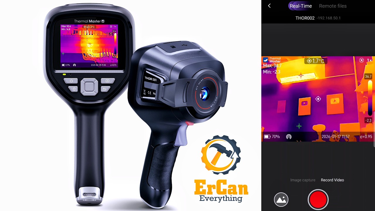 ​Thermal Master THOR 002 Review: Affordable 60Hz Pro Thermal Camera