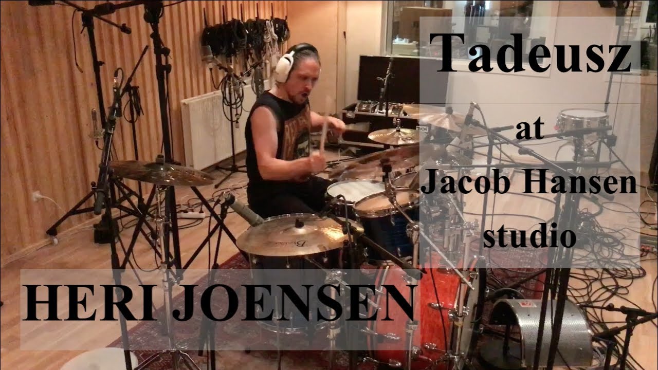 Tadeusz & Heri at Jacob Hansen's studio