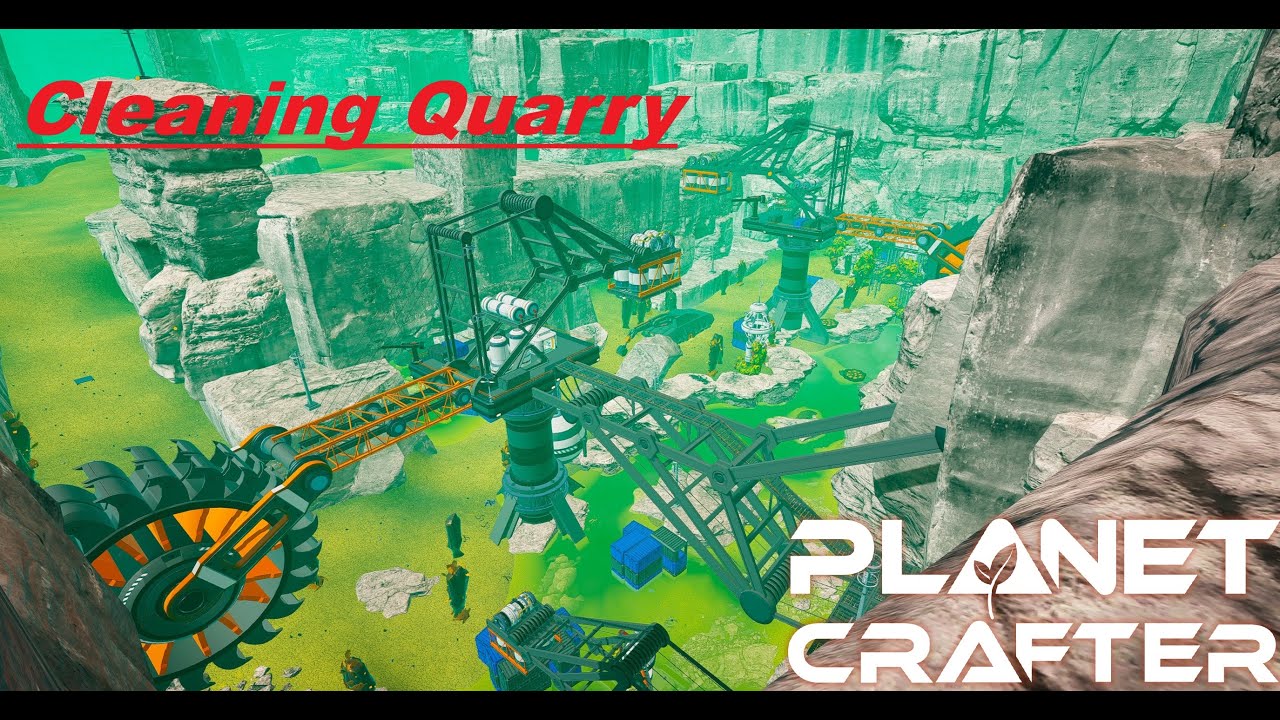 Quarry Cleaning: EP 67 Planet Crafter Toxicity DLC