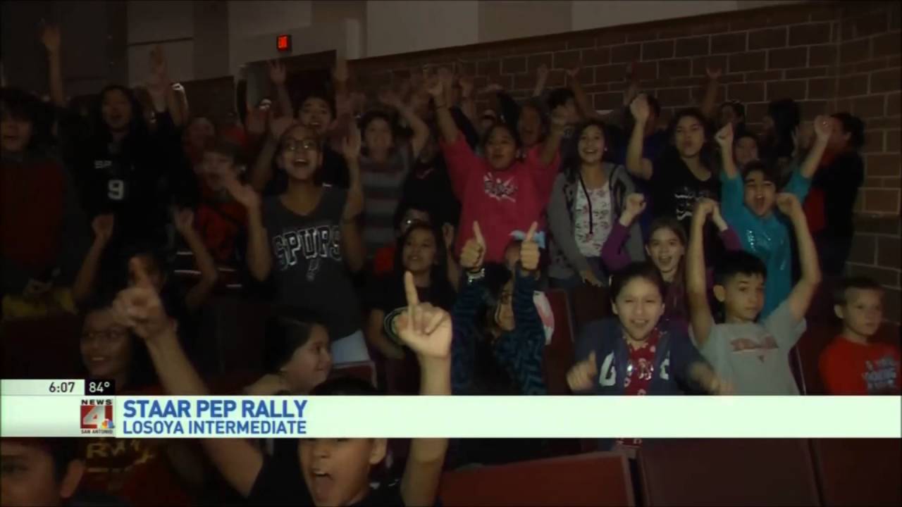 STAAR Pep Rally Losoya Intermediate - News4