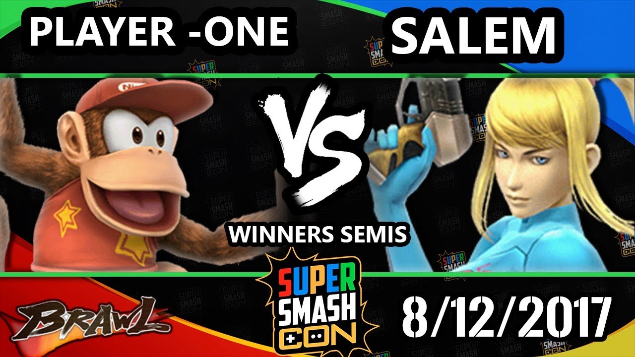 Smash Con 2017 Brawl - Player-1 (Diddy Kong) Vs. MVG | Salem (ZSS) SSBB WS