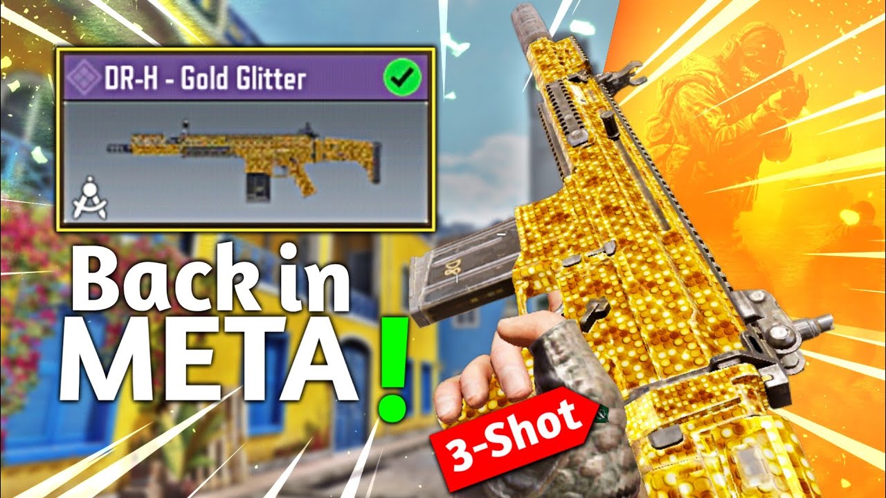 DR-H is Back!🔥 (Best 3-Shot Gunsmith) | No Recoil Attachments | Codm Season 1 2023 #codm
