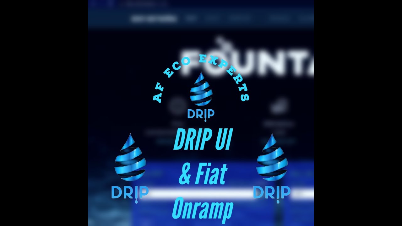 Wallet Update | DRIP UI/FIAT ONRAMP