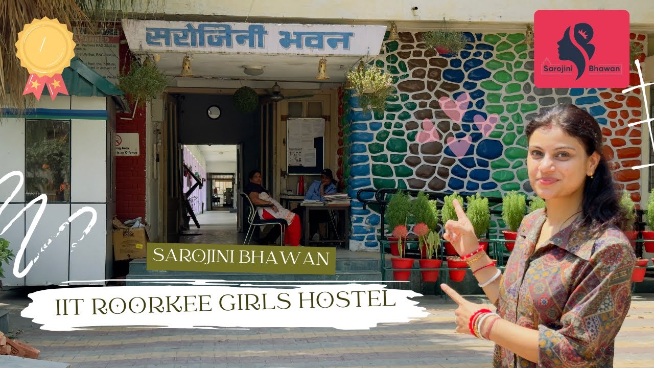 IIT Roorkee Girls Hostel || Sarojini Bhawan Tour || Room, Mess, Washroom, Gym || #vlog18