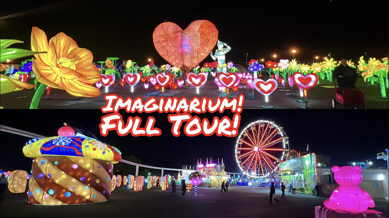 2023 IMAGINARIUM LARGEST LIGHT FESTIVAL TOUR IN SACRAMENTO @ THE CAL EXPO!