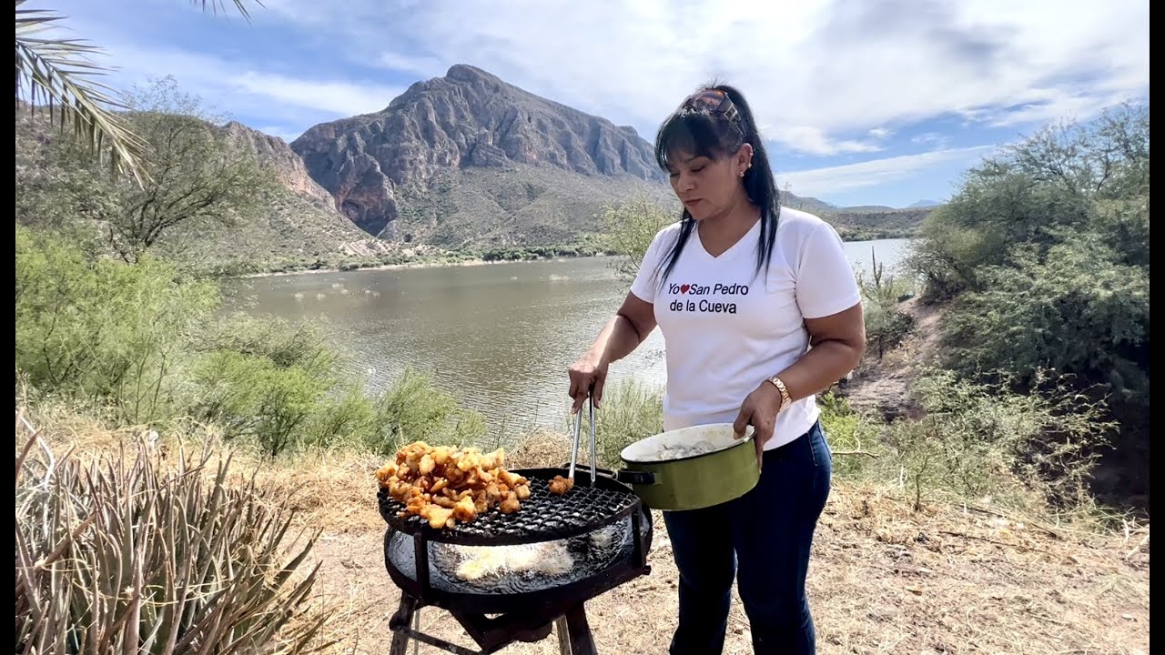 Como hacer Pescado capeado sin cerveza por Kenna Soqui - Yo Amo San Pedro de la Cueva
