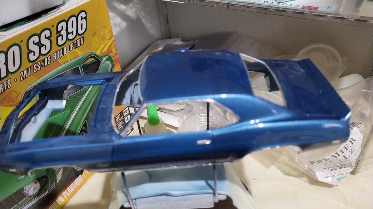 69 Camaro gets MCW enamel clear!