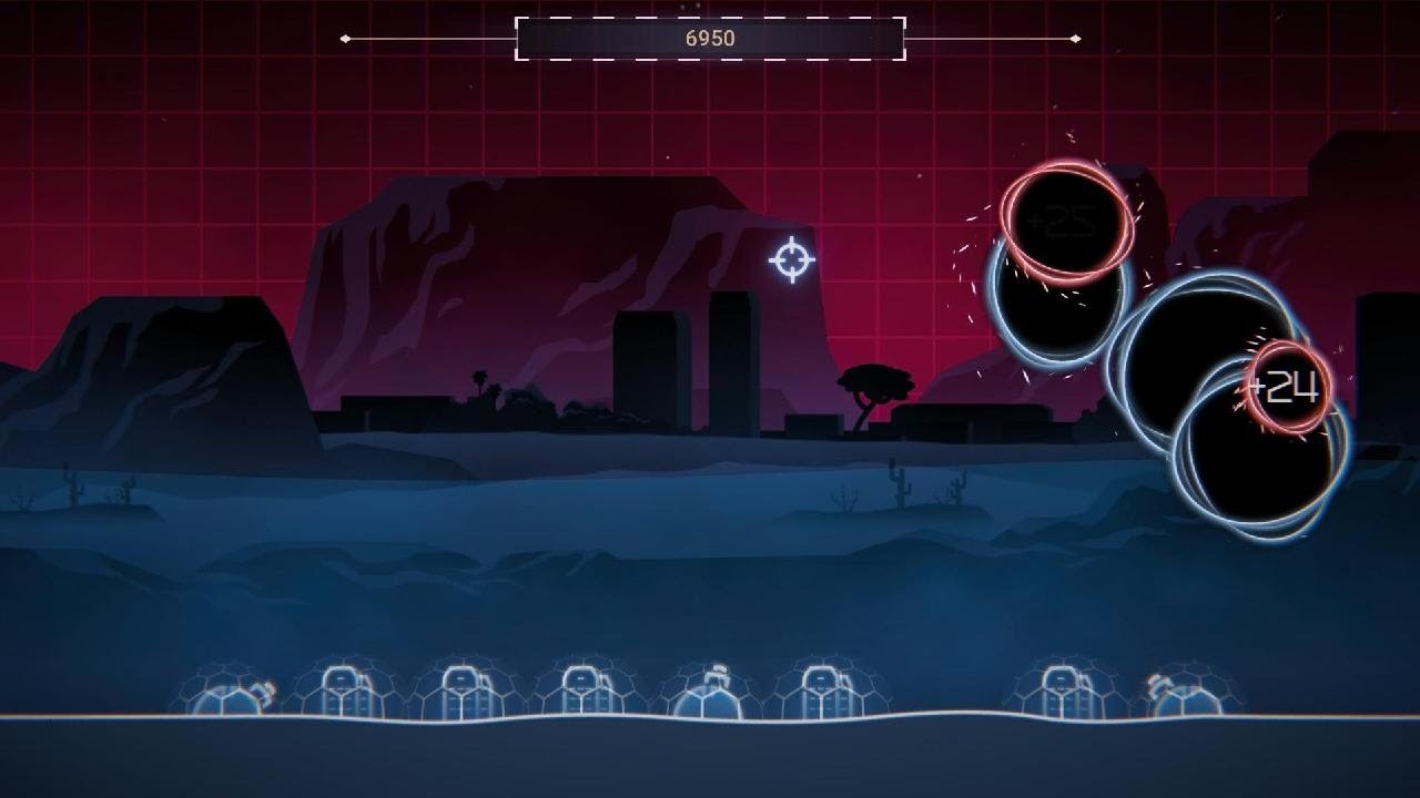 Missile Command: Recharged - Arcade Mode