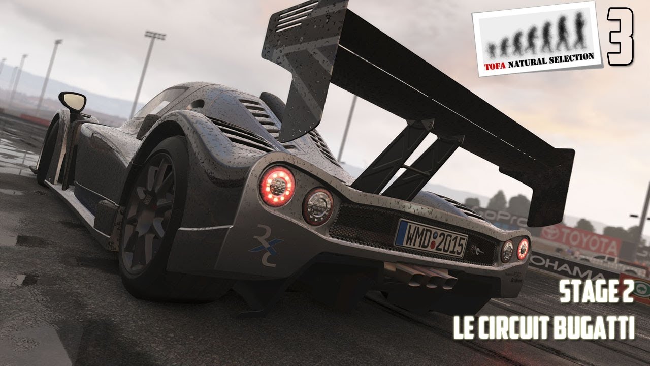 Project CARS. TOFA Natural Selection 3. Stage 2. Le Circuit Bugatti - LIVE