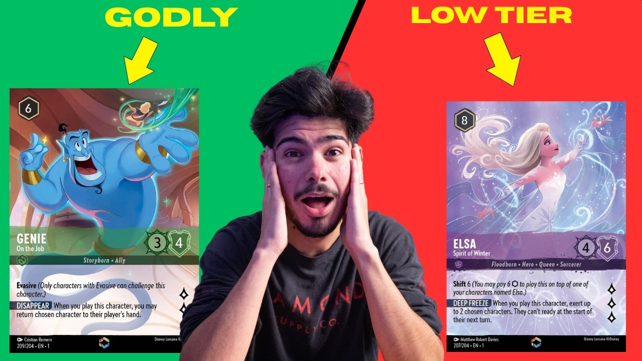 Ranking ALL Lorcana Set 1 Enchanteds!!! | Quest For Three