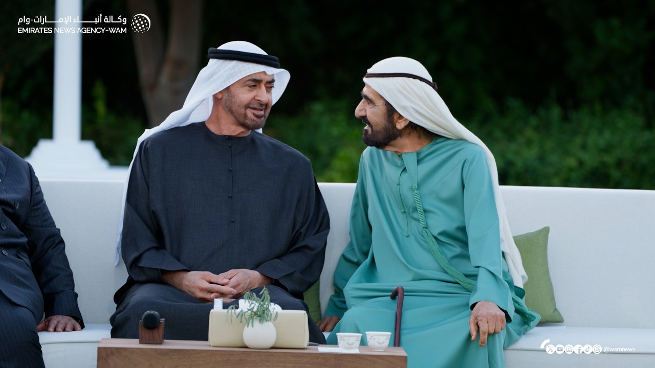 رئيس الدولة يستقبل حكام الإمارات بمناسبة شهر رمضان المبارك