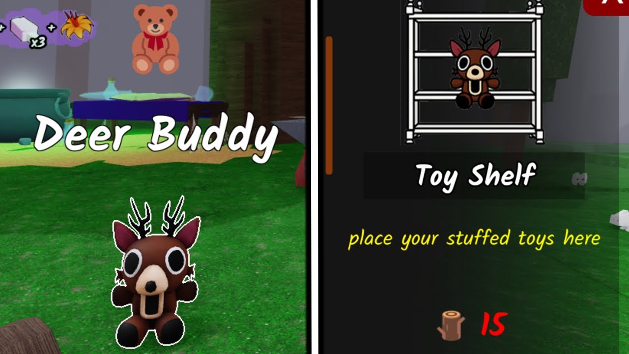 99 Nights in the Forest - Official Deer Plushie DLC (Showcase) | Roblox