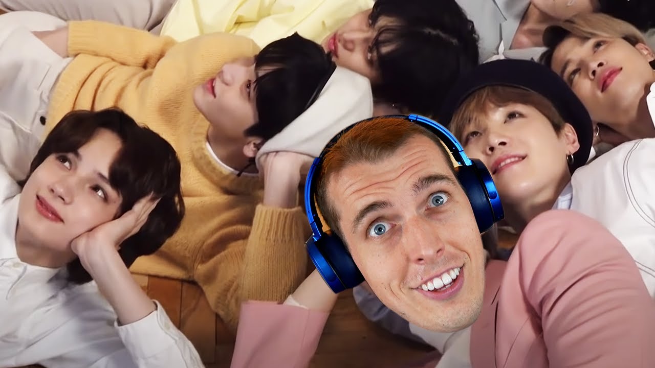 😂 Comedian Reacts to TXT AND BTS! Behind the Scenes of Big Hit's Group Photo 😂