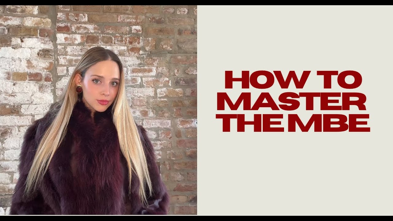 How to Master the MBE on the Bar Exam (Part 1)