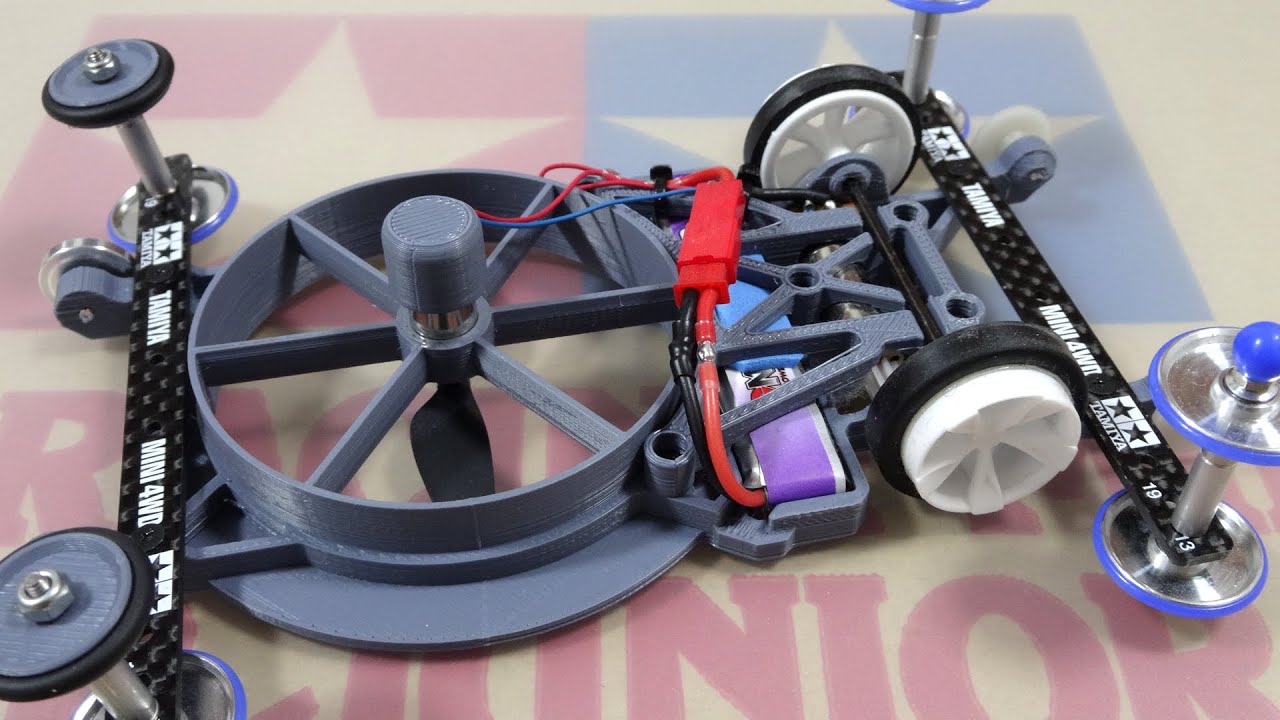リアクティブマニューバスラスター搭載マシン_JCJC2.51秒　Mini racing car with reactive maneuver thruster
