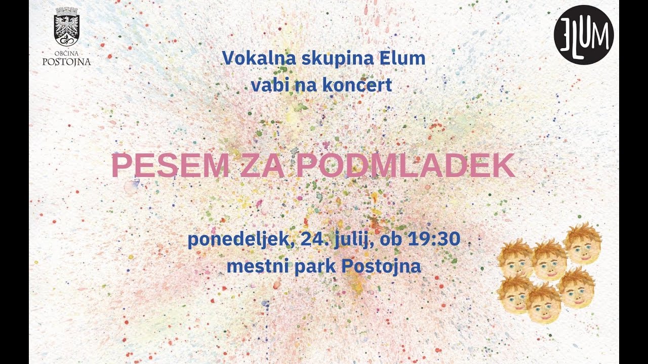 Vokalna skupina Elum - Pesem za Podmladek