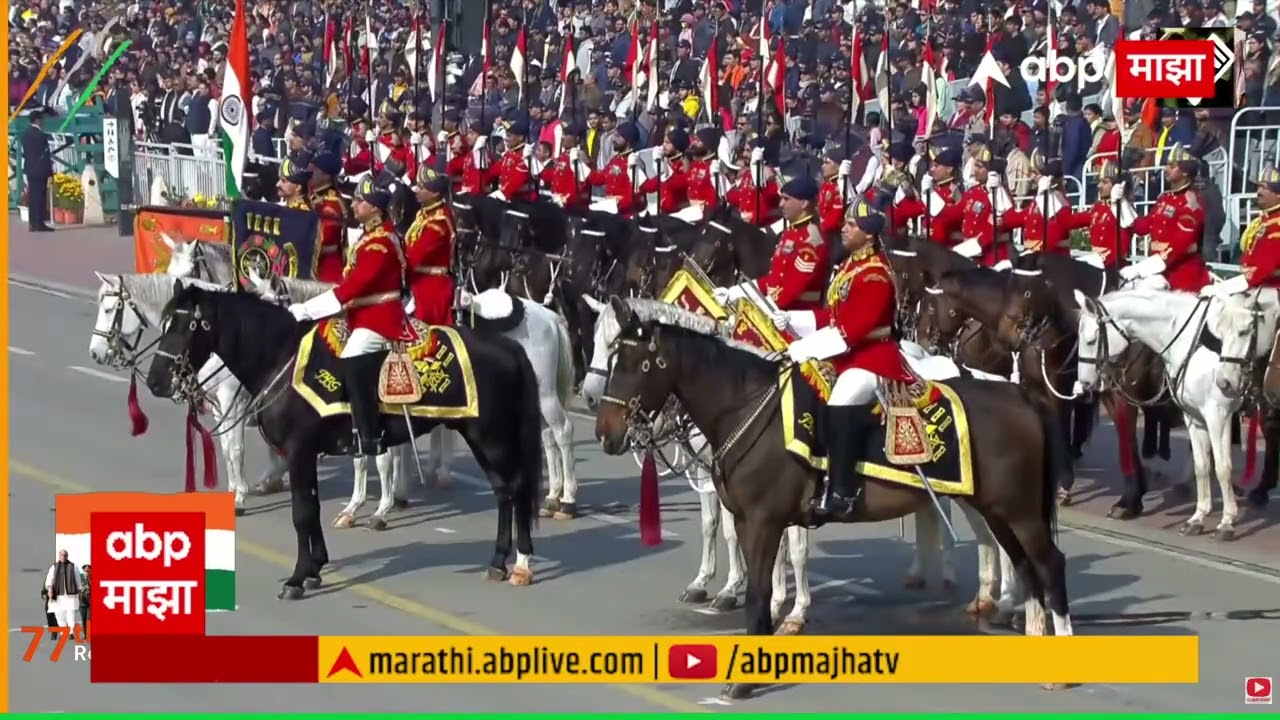 Droupadi Murmu Republic Day : राष्ट्रपती द्रौपदी मुर्मू यांच्या हस्ते ध्वजवंदन