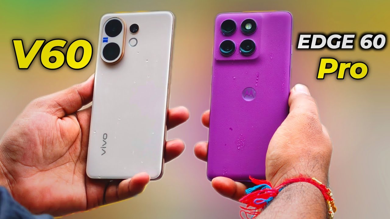 Moto Edge 60 Pro vs Vivo V60 Camera Test | Low Light, Portrait, Video & More
