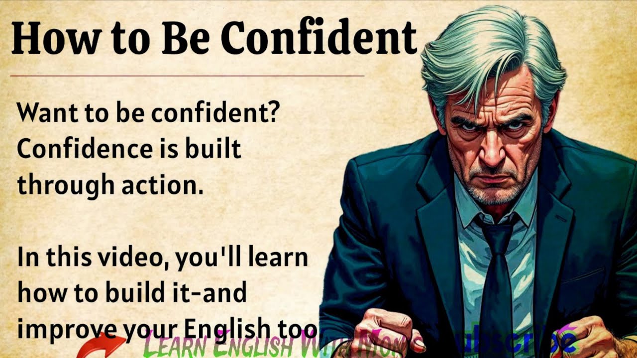 This Video Will Make You CONFIDENT Forever || Learn English Through Motivational Lesson 🔥 || Level 3