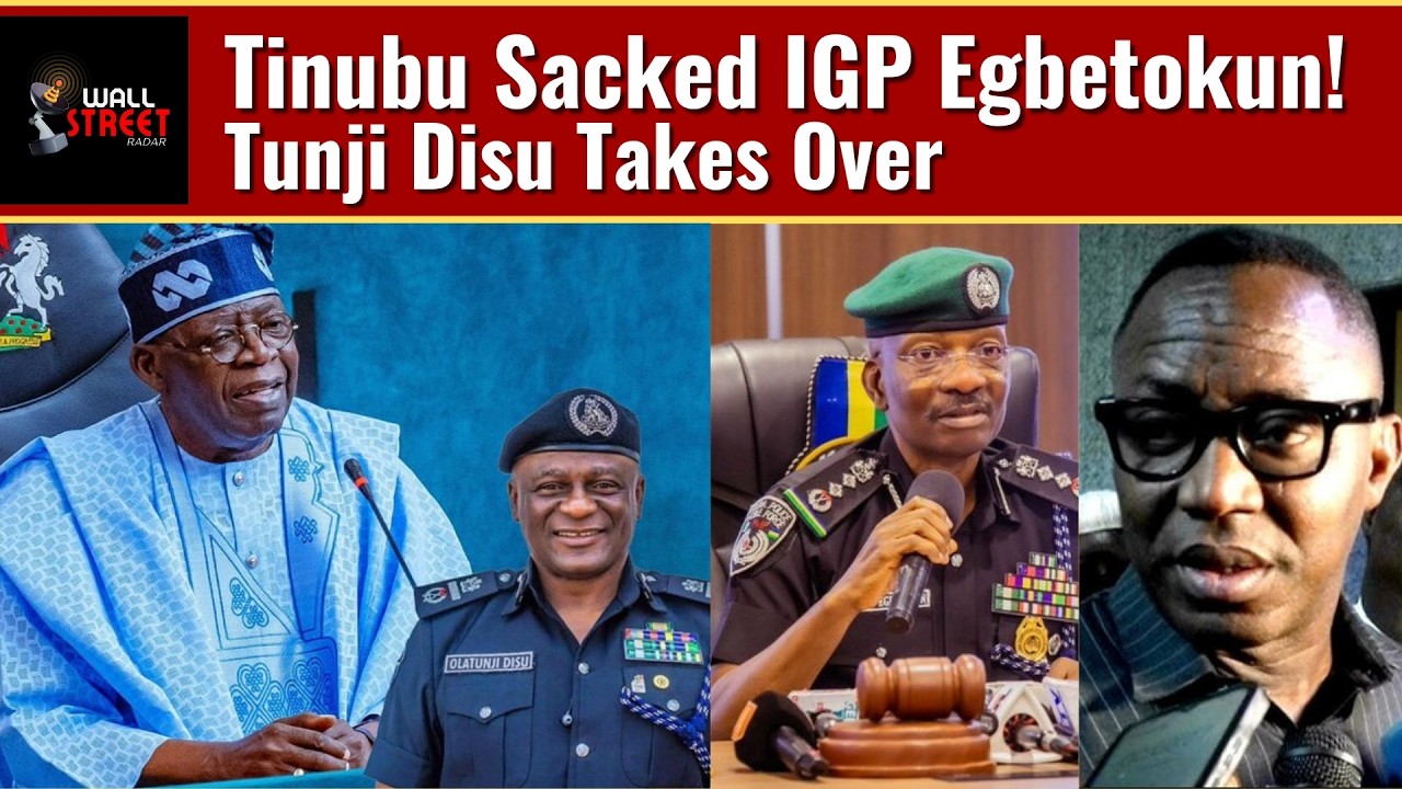 Breaking: President Tinubu Appoints New IGP as Egbetokun Steps Down