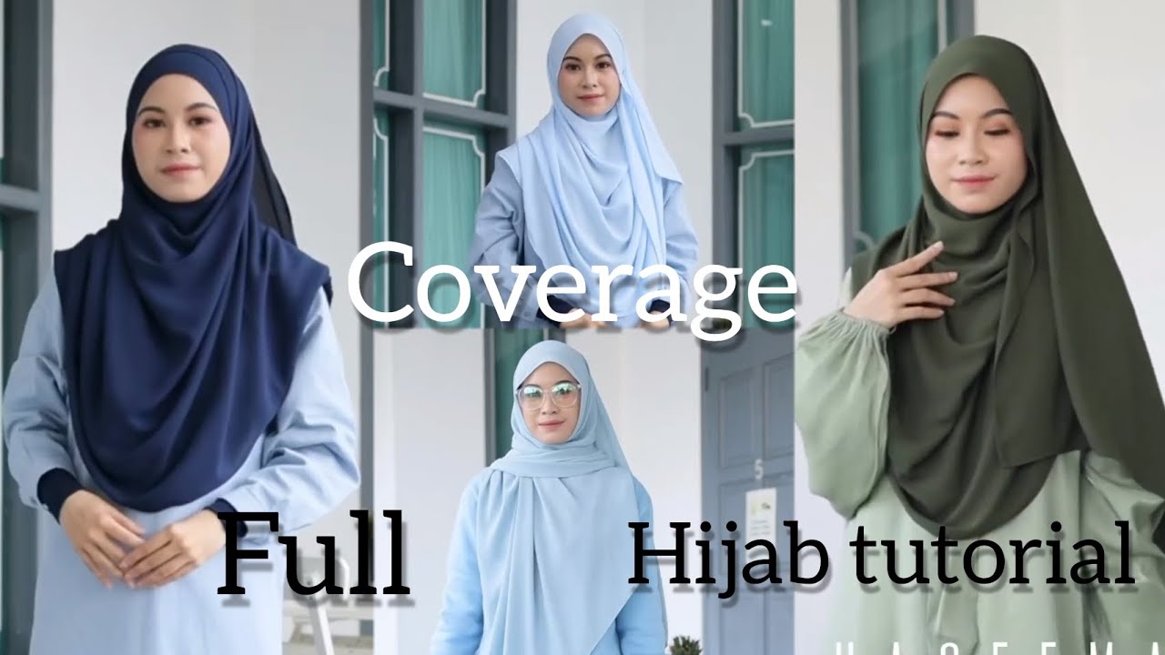 Full Coverage Hijab Tutorial । Chest Coverage Hijab Tutorial । New Hijab Style ।