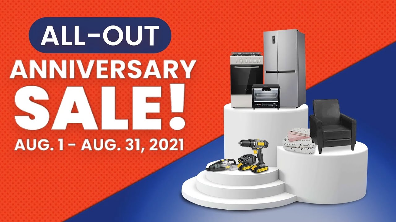 All-Out Anniversary Sale Aug 1 - 31, 2021 | AllHome