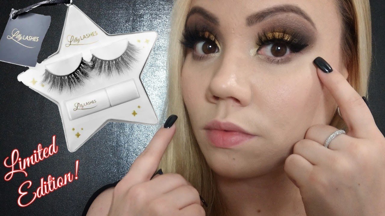 *Limited Edition* Lilly Lashes 3D mink Miami & Lash Adhesive Ornament&bull; Review/&bull;try on/ &bull;demo 2019