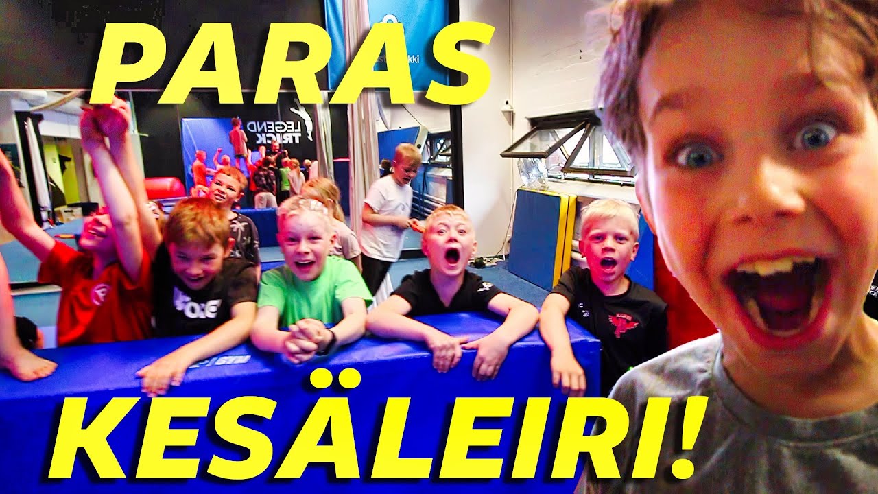 TRIKKAUS KES&Auml;LEIRI 1 / 2022 - Maailman paras leiri?