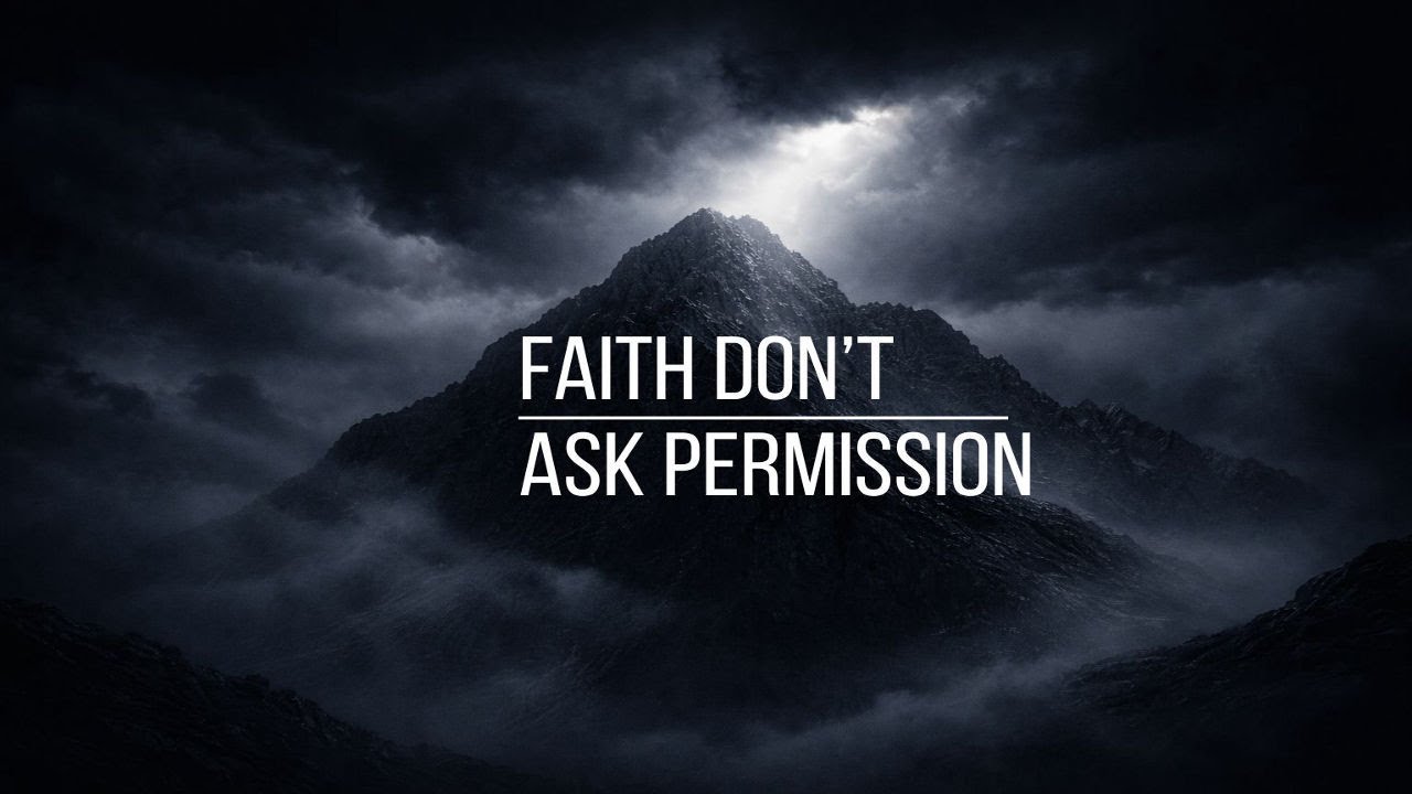 Stop Telling God About the Mountain | Cinematic Rap