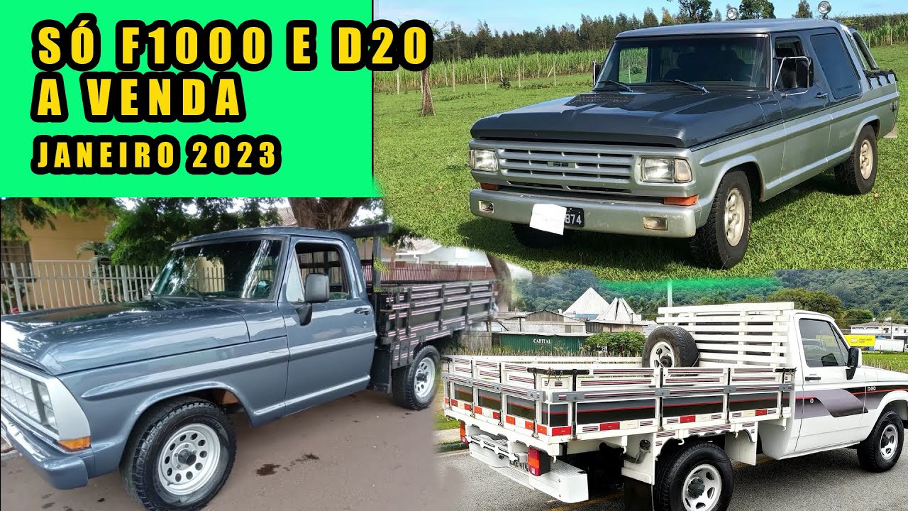 S&Oacute; F1000 E D20 PARA VENDER ,JANEIRO 2023