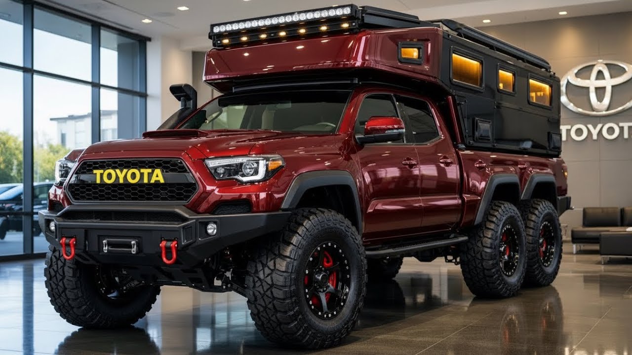 2026 Toyota Tacoma 6×6: Extreme Overlanding, Custom Builds & TRD Pro Adventure