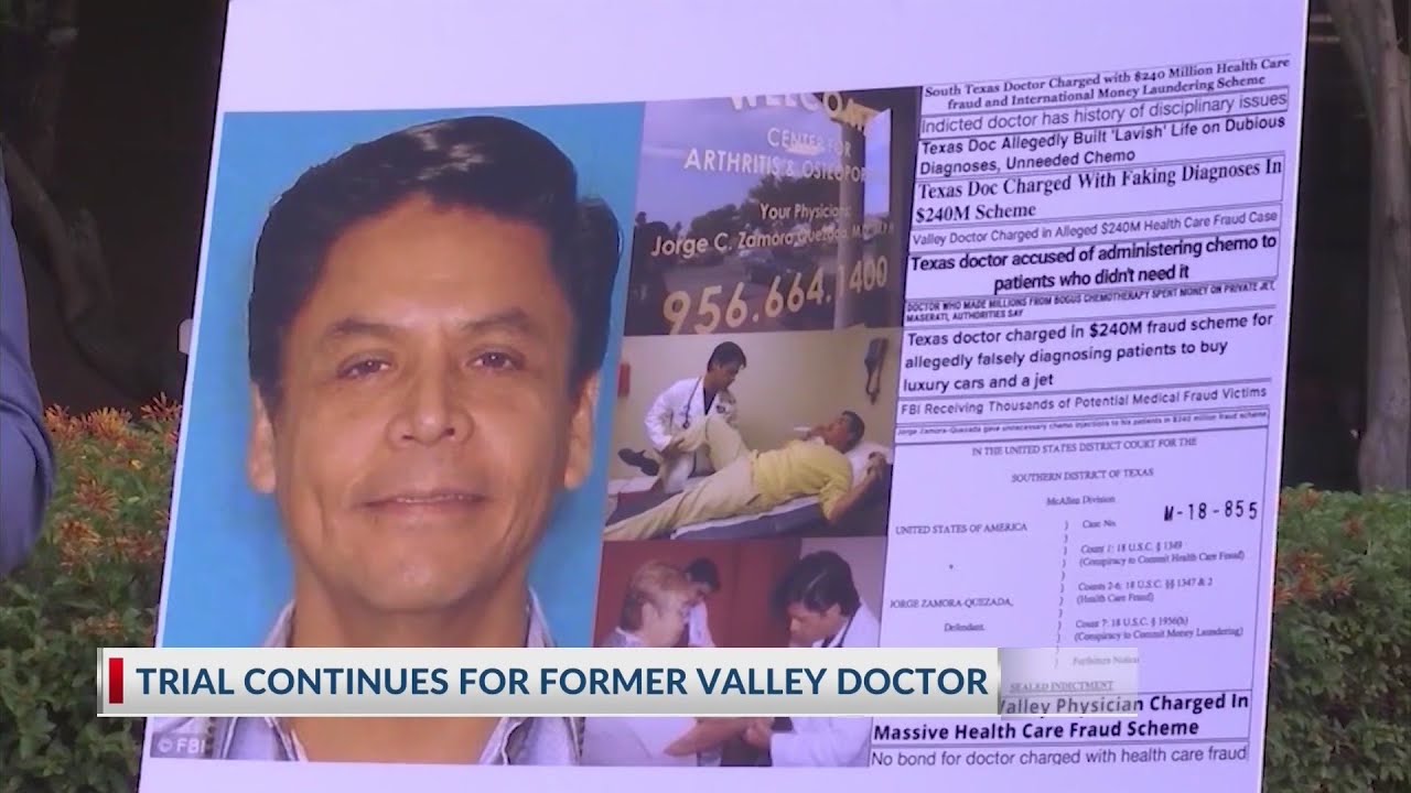Insurance representative testifies in trial of doctor accused of fraud