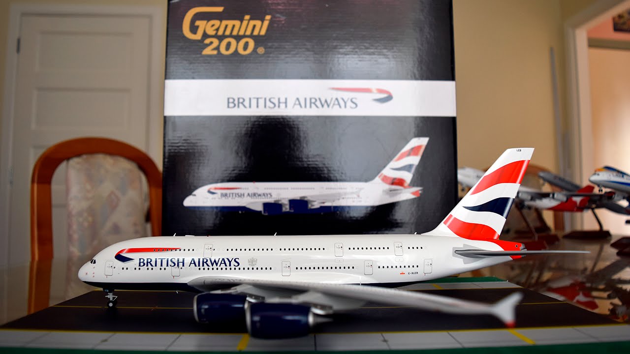 Gemini Jets 1:200 British Airways A380 Unboxing and Review