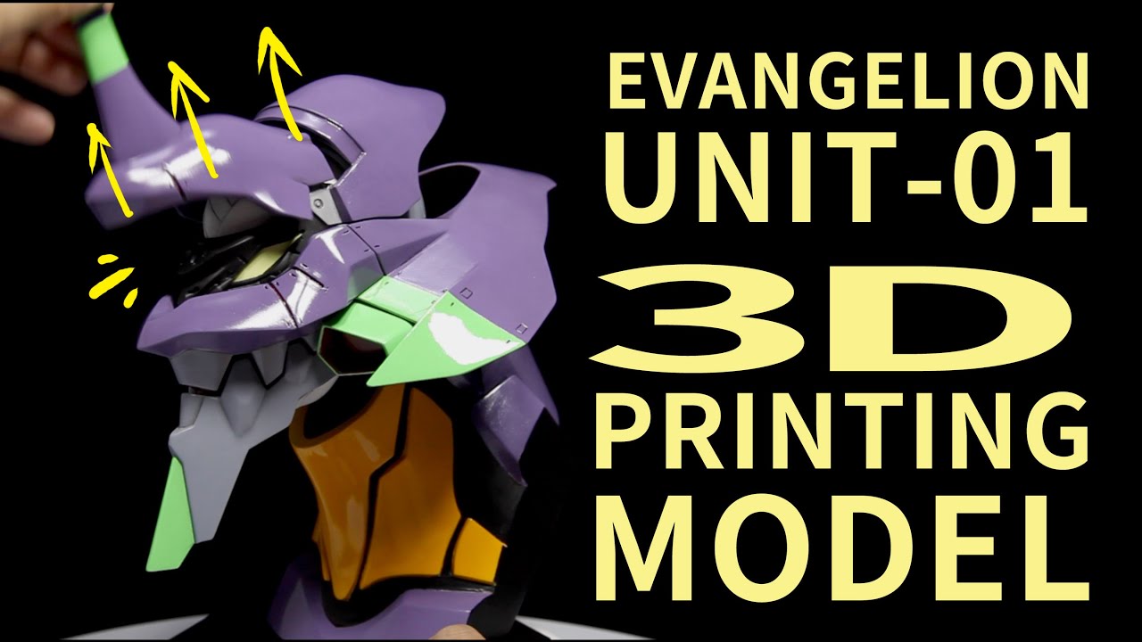 Evangelion Unit-01 (3d print Magnets armor) EVA 初号机 磁吸可拆卸装甲