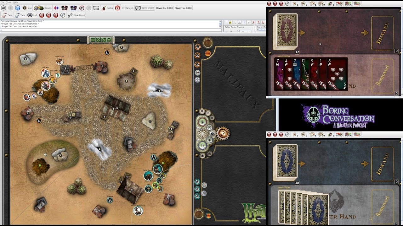 Malifaux game recording Linh Ly, Storyteller vs. Lucas McCabe, Tomb Delver