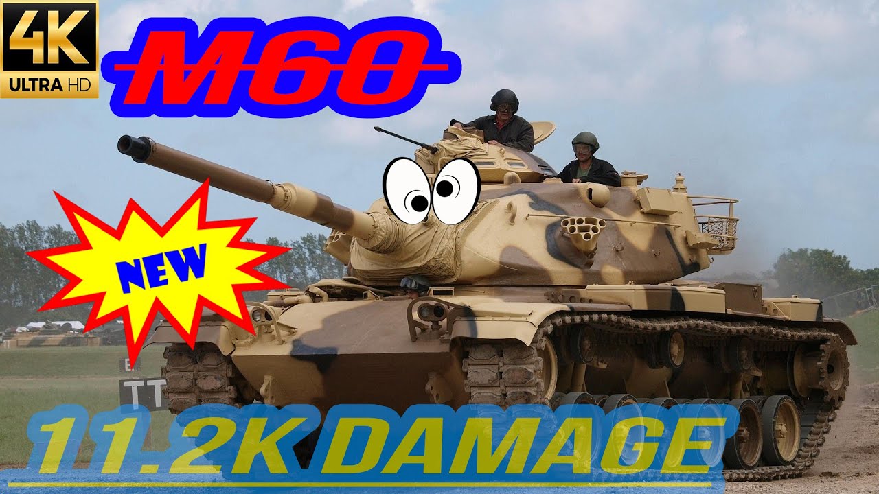 M60: The highest damage - WOT Replays 4K HD