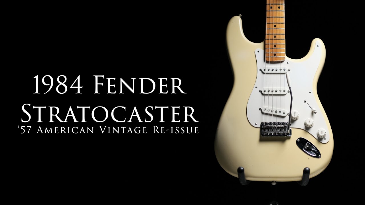 1984 Fender Stratocaster '57 American Vintage Re-issue