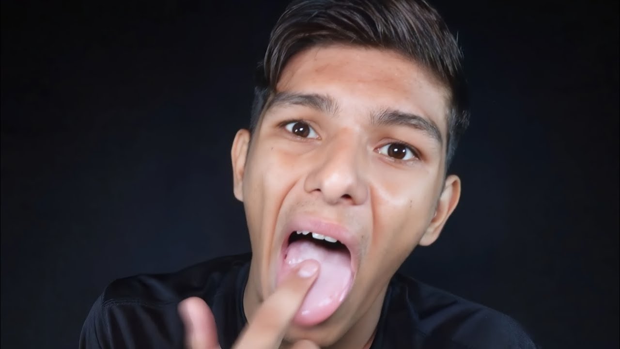 ASMR  - Spit Painting on YOU